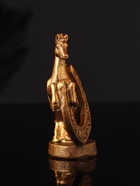 Фигурка гипс «Конь с подковой», 10×6×4 см, бронза - Фото 4