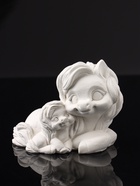 Фигурка гипс «Пони мама», 9×7×6 см, натуральный - Фото 2