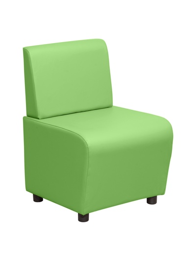 Кресло «Клик Мебель. Лачи», экокожа, 500×550×770 мм, цвет лайм