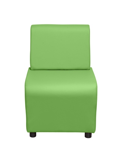 Кресло «Клик Мебель. Лачи», экокожа, 500×550×770 мм, цвет лайм
