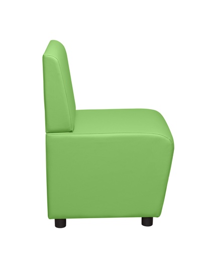 Кресло «Клик Мебель. Лачи», экокожа, 500×550×770 мм, цвет лайм