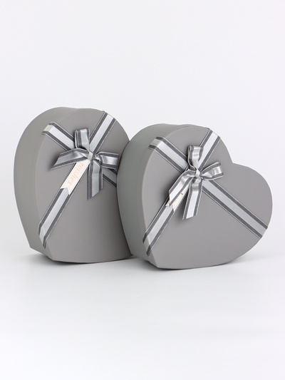 Набор подарочных коробок 2 в 1 сердца 28×23×12.3; 28×25×11.7; 26×23×10.3 см