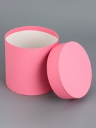 Набор шляпных коробок 4 в 1, сиреневый, 21 х 21-15 х 15 см - фото 47344880