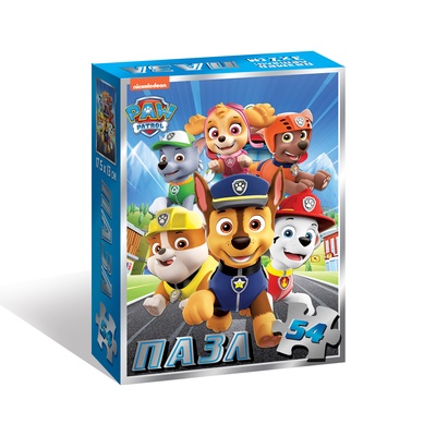 Пазлы детские «Щенячий патруль, вперёд!» 54 детали, Щенячий патруль