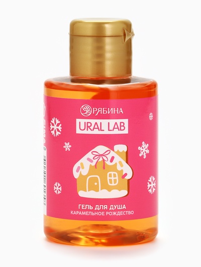 Гель для душа «Карамельное рождество», 100 мл, URAL LAB