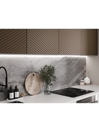 Кухонный гарнитур прямой «Урания», 2600 мм, цвет белый/коричневый софт - Фото 2