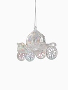 Ёлочная игрушка «Праздничное сияние» карета, 10×11 см, перелив прозрачный 10870508