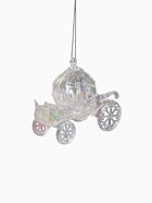 Ёлочная игрушка «Праздничное сияние» карета, 10×11 см, перелив прозрачный 10870508