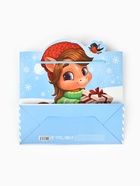 Пакет подарочный «Новый год 2026», лошадь, 25×26×10 см - фото 120951158