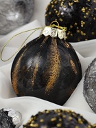 Ёлочные игрушки «Шаннен», шары новогодние, d=8 см, 9 шт., перья - Фото 4