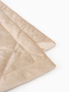 Комплект спальный: покрывало 220×240±5 см, наволочка 50×70+4 см (2 шт.), бежевый, велюр - Фото 4