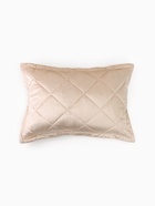 Комплект спальный: покрывало 220×240±5 см, наволочка 50×70+4 см (2 шт.), бежевый, велюр - Фото 5