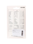 Калькулятор карманный, 08-разрядный, 5828 корпус, оранжевый  (артикул 233597)  большой выбор товаров оптом и в розницу по низким ценам с доставкой