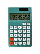 Калькулятор карманный, 08-разрядный, корпус зеленый - Фото 1