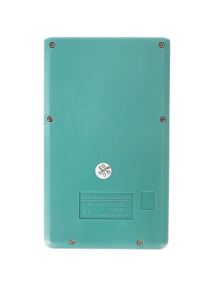 Калькулятор карманный, 08-разрядный, корпус зеленый - фото 51892022