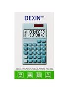 Калькулятор карманный, 08-разрядный, корпус зеленый - Фото 9