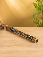 УЦЕНКА Сувенирный музыкальный инструмент посох дождя «Цветы на поляне», 40×5.5×5.5 см - Фото 2