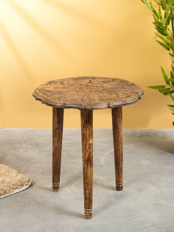 УЦЕНКА Стол дерево «Узор», 45×45×51 см - Фото 1