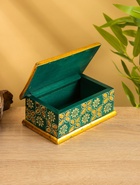 УЦЕНКА Шкатулка деревянная, батик, 16×11×8 см - Фото 2