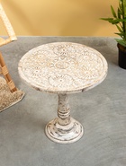 УЦЕНКА Столик кофейный, 44×44×45 см, манговое дерево - Фото 2