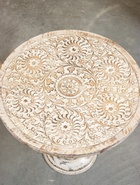 УЦЕНКА Столик кофейный, 44×44×45 см, манговое дерево - Фото 3