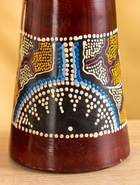 УЦЕНКА Сувенирный музыкальный инструмент «Барабан Джембе», 18×18×40 см, махагон 10902075