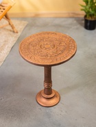 УЦЕНКА Столик кофейный, 45×45×55 см, манговое дерево - Фото 8