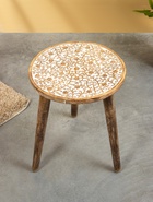 УЦЕНКА Столик кофейный, 40×40×47 см, манговое дерево - Фото 2