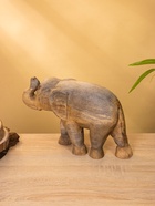 УЦЕНКА Сувенир «Слоник», 24×8×20.5 см, манговое дерево 10902082