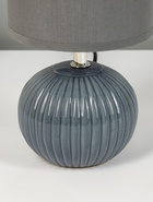 Лампа настольная «Киара» 1×40 Вт Е14 синий 13×13×25 см - фото 809239807