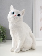 Фигурка гипс «Кошка белая окраска», 31.5×16×24 см 10890773 - фото 7949757