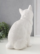 Фигурка гипс «Кошка белая окраска», 31.5×16×24 см - Фото 3