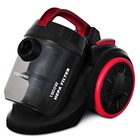 Пылесос Starwind SCV3410, 1800/300 Вт, 3 л, чёрно-бордовый - фото 51799168