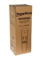 Кулер для воды AquaWork J-41LDS, 450 Вт, нагрев, охлаждение до 12º С, нижняя загрузка, серый - Фото 13
