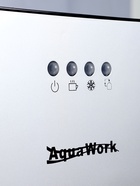 Кулер для воды AquaWork J-41LDS, 450 Вт, нагрев, охлаждение до 12º С, нижняя загрузка, серый - Фото 4