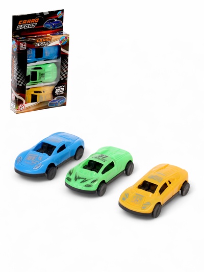 УЦЕНКА Машина «Гонка», набор 3 шт., МИКС