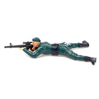 УЦЕНКА Фигурка солдатика «Пехотинец», ползает, световые и звуковые эффекты, МИКС - Фото 2