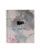 Тетрадь А5+ 96 листов, в клетку, на гребне Primavera, МИКС - Фото 5