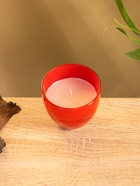 УЦЕНКА Свеча ароматическая в стеклянном подсвечнике, 85 г, цветочное наслаждение 10902331