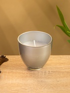 УЦЕНКА Свеча ароматическая в стеклянном подсвечнике, 85 г, жимолость 10902335