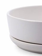 Горшок - бонсайница «Огма», для кактусов и суккулентов, 700 мл, d=15 см, h=5.5 см, керамика, с поддоном, белый - Фото 2