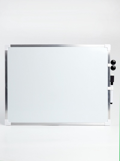 Доска магнитная двусторонняя, 40×30 см, без крепления