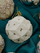 Ёлочные игрушки «Флурри», шары новогодние, d=8 см, 9 шт. - Фото 4