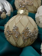 Ёлочные игрушки «Флурри», шары новогодние, d=8 см, 9 шт. - Фото 5