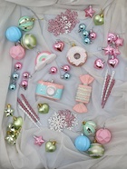 Ёлочные игрушки 58 шт. «В гостях у Деда Мороза» - Фото 1