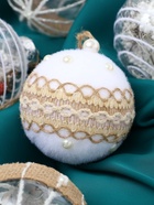 Ёлочные игрушки «Орсон», шары новогодние, d=8 см, 9 шт., мечты - Фото 5