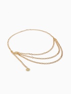 Бодичейн женская «Многоуровневая» на талию, цвет золото - фото 60973775