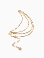 Бодичейн женская «Многоуровневая» на талию, цвет золото - Фото 7