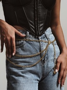 Бодичейн женская «Многоуровневая» на талию, цвет золото - фото 60973777