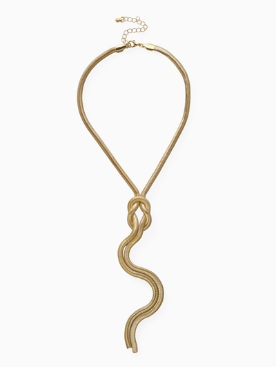 Кулон «Галстук узел», цвет золото